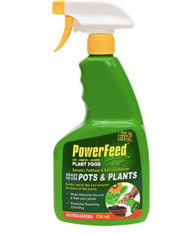 Powerfeed Plant Food 750ml Pots and Plants (Spray Bottle)