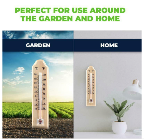 Wooden Thermometer