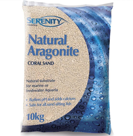 Natural Aragonite Coral Sand 10kg *IN-STORE ONLY*